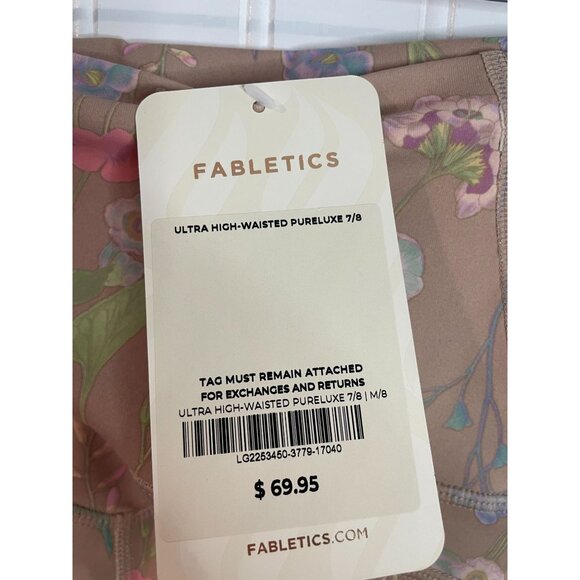 Fabletics Pureluxe Ultra High-Waisted Floral Print Leggings Medium - Picture 10 of 16
